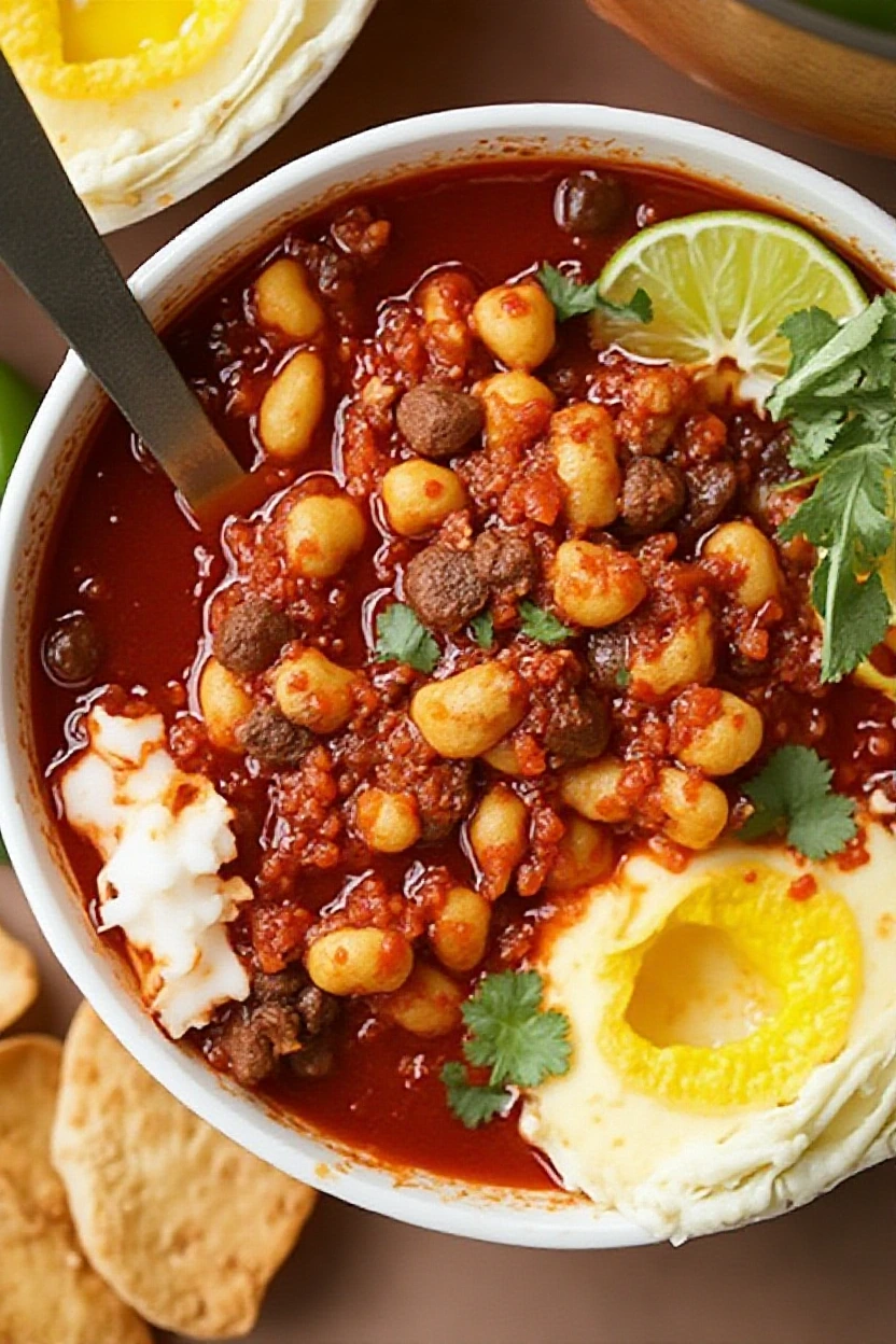 Receta Autentica de Pozole Rojo Mexicano Facil de Preparar