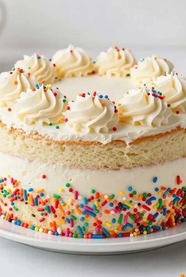 El mejor pastel Funfetti