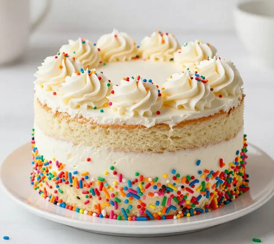 El mejor pastel Funfetti