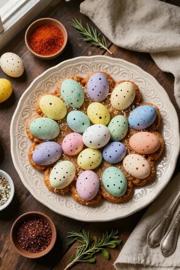 Pastel de lunares para Pascua