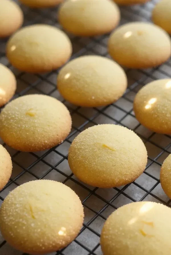 Galletas suaves y masticables de limón