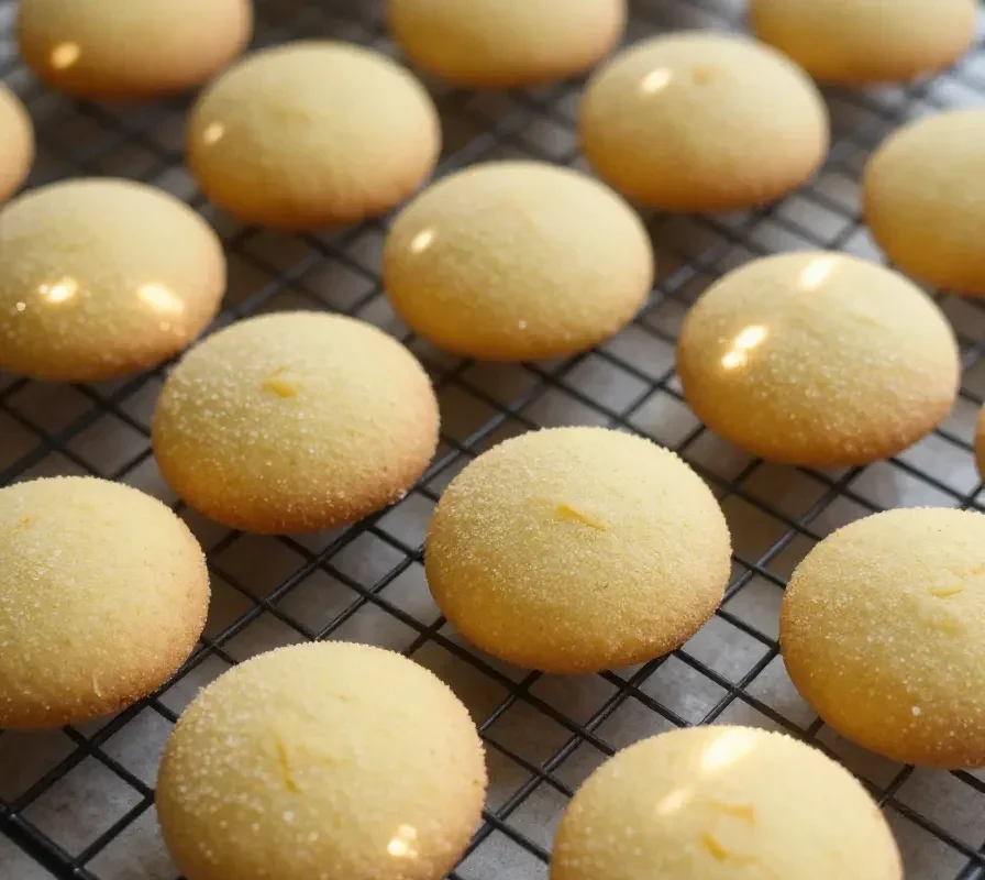 Galletas suaves y masticables de limón