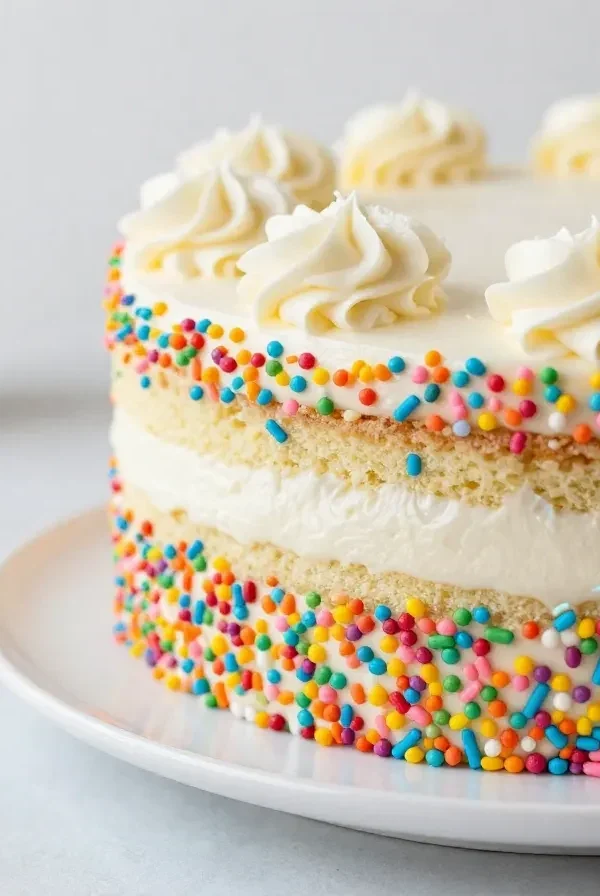 El mejor pastel Funfetti