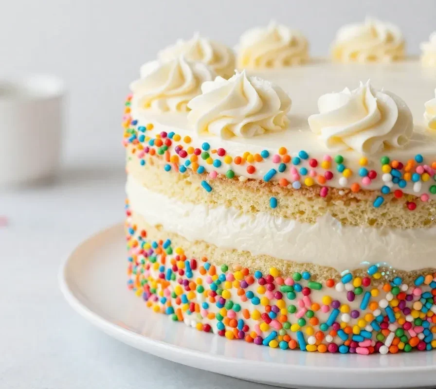 El mejor pastel Funfetti
